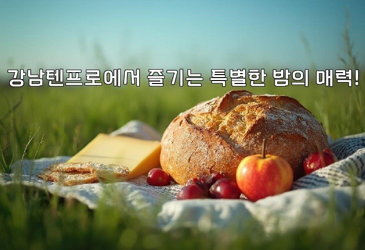 강남텐프로에서 즐기는 특별한 밤의 매력!