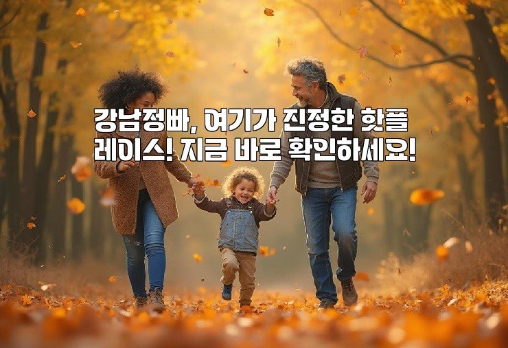 강남정빠, 여기가 진정한 핫플레이스! 지금 바로 확인하세요!